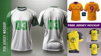 2903+ Free Soccer Jersey Mockup Psd Professional PSD Mockup