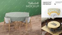 2904+ Tablecloth PSD Mockup Fully Editable Photoshop PSD Free Download