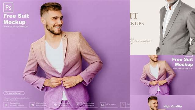 2905+ Suit Mockup Free Creative Design