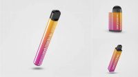 2922+ E-Cigarette PSD Mockup Side View Professional Quality PSD Freebie