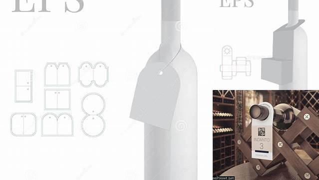 2923+ Bottle Neck Hanger Mockup Free Premium Freebie for Designers