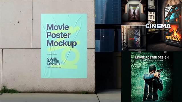 2937+ Movie Poster Mockup Free Easy Editable