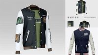 2948+ Free Varsity Jacket Mockup Best for Showcase