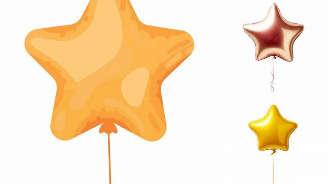 2958+ Star Shaped Balloon Easy-to-Edit Photoshop Freebie