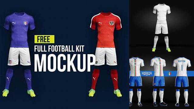 2968+ Soccer Kit Template Psd Free Download Customizable PSD Templates