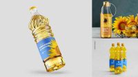 2968+ Sunflower Oil Bottle Mockup For Free Download