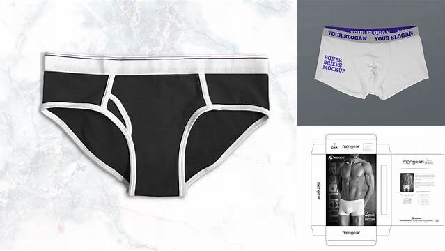 2972+ Underwear Packaging Mockup For Free Download