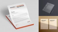 2979+ Letterhead Mockup Free Download Editable Photoshop File