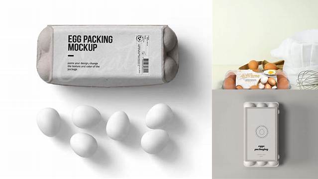 2980+ Egg Packaging Mockup Free Easy Editable