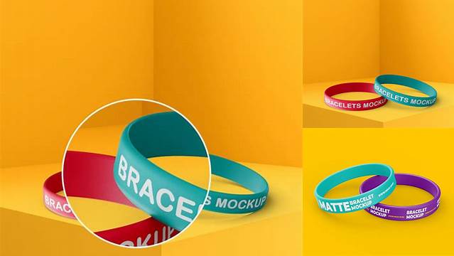 2981+ Free Bracelet Mockup Free Graphic Mockup PSD