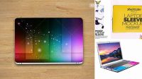 2985+ Laptop Skin Mockup Free Include TIFF