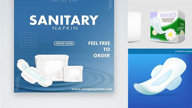 2986+ Sanitary Napkin Mockup Creative Design File