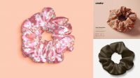 2994+ Hair Scrunchie Mockup Free Fully Layered PSD Freebie