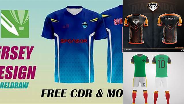 2997+ Download Desain Jersey Cdr Free PSD