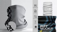 3001+ Buff Mockup Photoshop Freebie