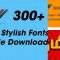 3003+ Tamil Stylish Font Ttf Zip File Editable Photoshop File