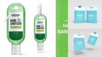 3014+ Pocket Hand Sanitizer Mockup Free Editable PSD