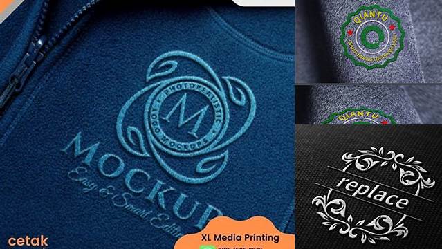 3018+ Mockup Bordir Professional PSD Mockup