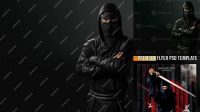 3025+ Ninja Mockup PSD Download