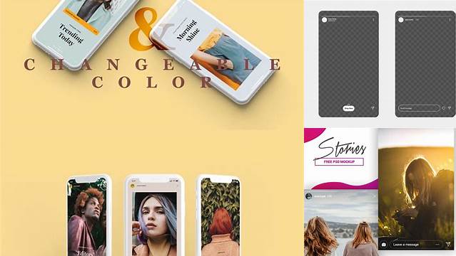 3040+ Stories Instagram Mockup Smart PNG Image