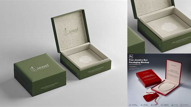 3043+ Free Jewelry Box Mockup PSD Download