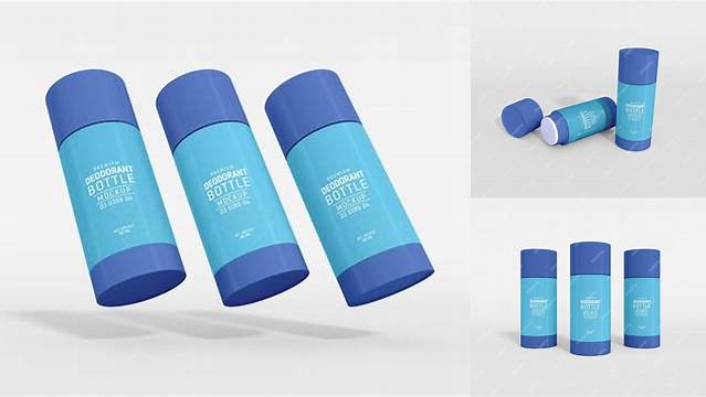 3043+ Glossy Plastic Deodorant Tube PSD Mockup Free Downloadable PSD