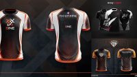 3046+ Mockup Jersey Esport Psd Free Professional Design PSD