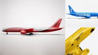 3047+ Aircraft PSD Mockup Half Side View Versatile and Elegant PSD File