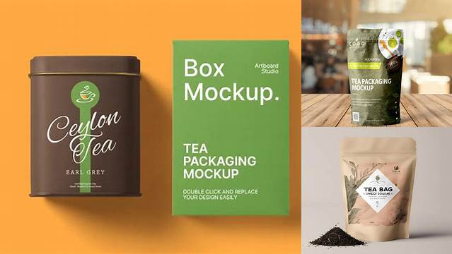 3048+ Tea Packaging Mockup Best for Showcase