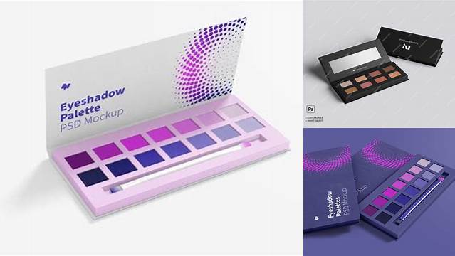 3049+ Eyeshadow Palette Mockup Psd Free Smart Editable Design Mockup