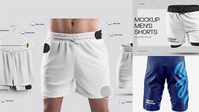 305+ Men’s Shorts HQ PSD Mockup Elegant and Versatile PSD Resource