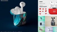 3056+ Airpods Mockup Best for Showcase