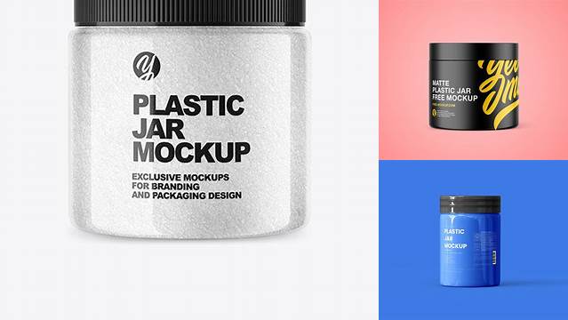 3060+ Transparent Plastic Jar Mockup Free Free Mockup PSD