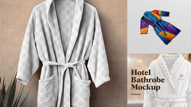 3066+ Bathrobe Mockup Psd Free Include TIFF