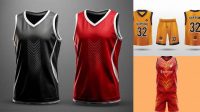 3070+ Mockup Jersey Basketball Versatile Mockup for Designers