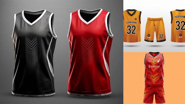 3070+ Mockup Jersey Basketball Versatile Mockup for Designers