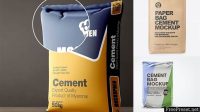 3076+ Cement Bag Mockup Free Psd For Free Download