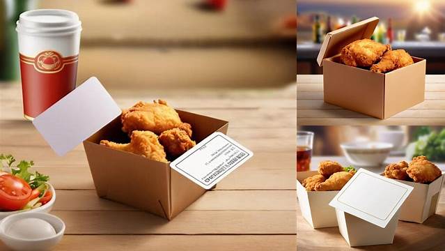 3084+ Fried Chicken Box Mockup PSD Download