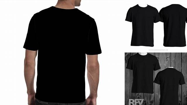 309+ Mockup Kaos Hitam Belakang Creative PSD Resources