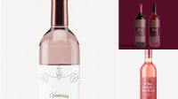 3093+ Rose Wine Bottle Mockup Free Exclusive Free PSD Mockups