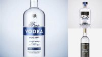 3095+ Free Vodka Bottle Mockup Hight Resolution