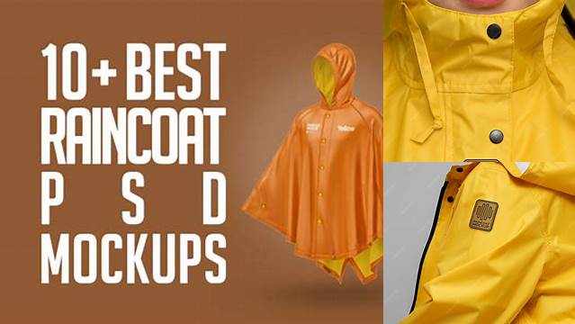 3101+ Raincoat Mockup Free Best for Showcase