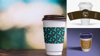 3103+ Cupsleeve Mockup Free PSD