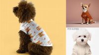 3104+ Dog Clothes Mockup Free Easy-to-Edit PSD