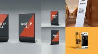 3105+ Standee Mockup PSD Download