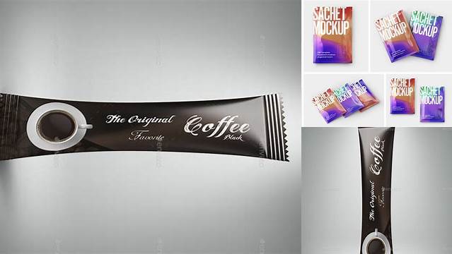 3107+ Coffee Sachet Mockup Free Mockup Templates