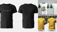 3108+ T Shirt Mockup Front And Back Creative PSD Templates