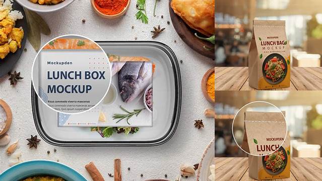 311+ Lunch Box Mockup Psd Best Free Mockup PSD