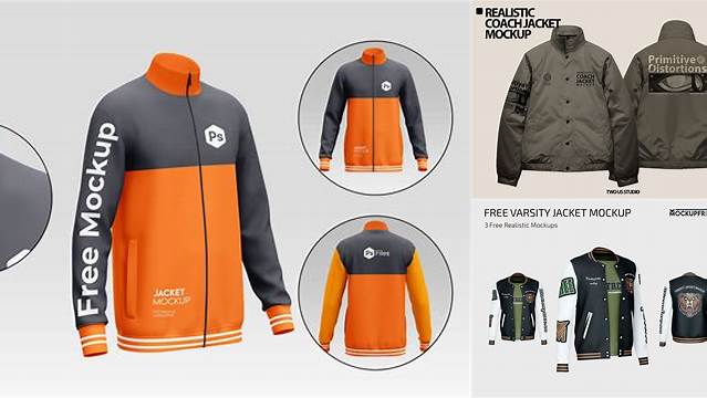 3111+ Mockup Jacket High-End Creative PSD Template