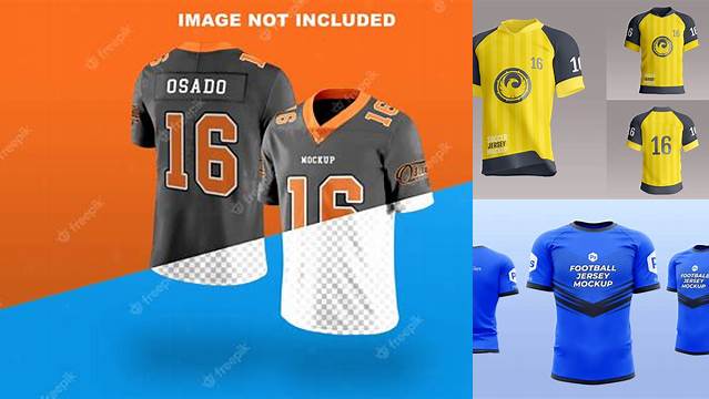 3116+ Football Jersey Mockup Psd Free Easy Editable